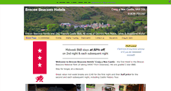Desktop Screenshot of breconbeaconshotels.com